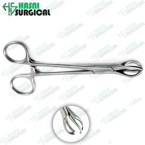 Venta caliente Lane Tissue Forceps 16 cm Alicates rectos Abrazadera Veterinaria Holding Ventas calientes CE ISO Aprobado Proveedor verificado - Product Image 6