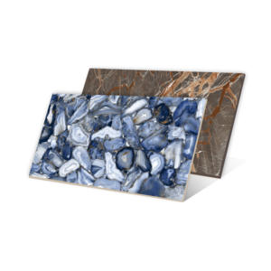 L'Asie vitrifiée vitrée complètement polie de regard de marbre naturel couvre de tuiles des tuiles de porcelaine d'altitude 600x1200mm pour l'école. - Product Image 4