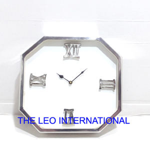 Reloj de Mesa de Acero Inoxidable, Estilo Simple, Analógico, Redondo, para Escritorio, Hogar, Oficina, Sala de Estar - Product Image 4