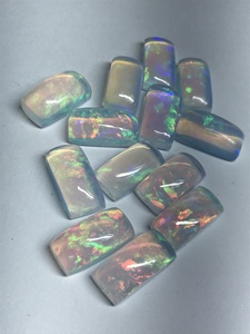 Natural Ethiopian <b>Fire</b> <b>Opal</b> Cushion Cut Crystal Clear Loose Gemstone Genuine Gem Quality Welo <b>Opal</b> Premium Jewelry Stone - Product Image 5