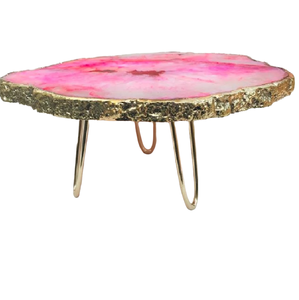 Elegant 2-Piece Round <b>Cake</b> <b>Stand</b> <b>Set</b> in Galvanized Stylish Design Perfect for Desserts and Celebrations Elegant Display Pieces - Product Image 6