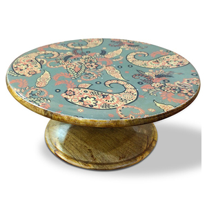 Top tendance bois haut anniversaire gâteau support vaisselle gâteau serveur décoratif tasse gâteau support de service pour Table de fête d'anniversaire - Product Image 1