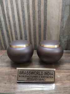 Urne de crémation ODYSSEY entièrement gravée en laiton, fournitures d'enterrement, cuivworld inde - Product Image 6