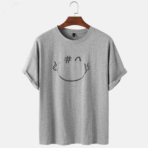 เสื้อยืดออกกำลังกายผู้ชายแบบกำหนดเอง ผ้าฝ้าย 100% เป็นมิตรกับสิ่งแวดล้อม ไซส์พลัส ไม่มีลาย สำหรับการฝึกกล้ามเนื้อ ออกกำลังกาย ฟิตเนส ไซส์ XS-6XL - Product Image 2