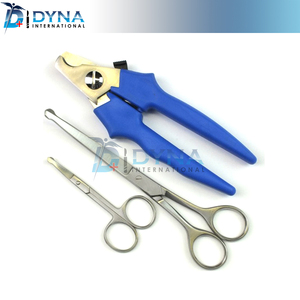 Animal Care Set 3 Piece Nail and Claw Care Paw Scissors Animal Hair Scissors - Product Image 1