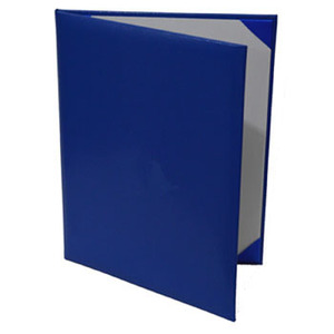 Dark Blue Certificate Holder- Leather Certificate holder - Product Image 1