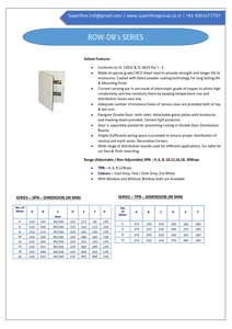 Équipement de distribution d'énergie en plastique étanche Superfine de haute qualité-Boîte de distribution Revive de haute qualité - Product Image 6