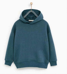 Sudadera con capucha Unisex de alta calidad con hombros caídos, hecha a medida, de algodón pulsado de talla grande para hombres y niños - Product Image 3