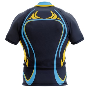 Camiseta de Rugby Personalizada para Hombre a Precio de Mayoreo, Antibacteriana, Transpirable, de Secado Rápido, Ropa Deportiva de Tallas Grandes - Product Image 6