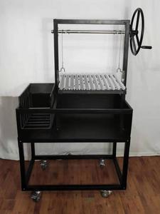 Brasero con Recubrimiento en Polvo, Parrilla para Barbacoa de Carbón Vegetal, Parrilla para Asados, Estufa de Camping para Exteriores - Product Image 5