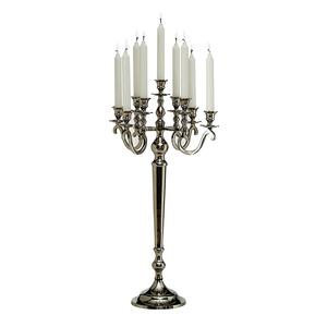 Candélabre en métal à cinq bras, qualité supérieure, fait à la main, design traditionnel, décoration de mariage, candélabre de luxe - Product Image 1