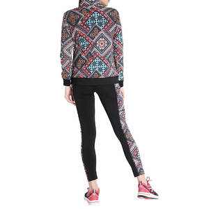 GAF, último diseño, ropa personalizada, chándal de dos piezas para mujer, chándal elegante informal con cremallera de alta calidad y etiqueta privada - Product Image 2