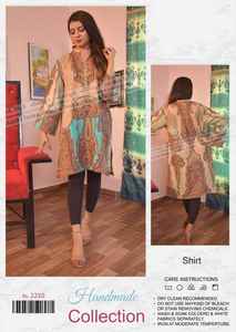 Kurtis en coton brodé pour femmes de créateur pour la fête de mariage Salwar Kameez de haute qualité Belles caractéristiques les plus recherchées Inde - Product Image 6