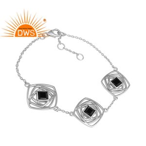 Vert naturel Druzy Pierres Précieuses Bracelet Bijoux Fournisseur Nouveau Élégant En Argent Sterling Dames Bracelet Bijoux En Gros - Product Image 1