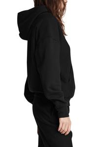 Sweat à capuche oversize en polaire personnalisé pour femmes, anti-plis, streetwear, pull - Product Image 4