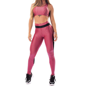 Leggings d'entraînement pour femmes avec poche Leggings de yoga Date Respirant Personnalisé Legging Femmes Fitness - Product Image 2