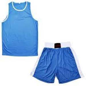 Uniforme de Boxeo Personalizado de Poliéster, Camiseta Corta, Chaleco, Pantalones Cortos de Poliéster, Uniformes Profesionales de Kick Boxing Hechos a Medida - Product Image 2