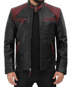 New Year Fashion <b>Men's</b> Leather <b>Jackets</b> <b>Suede</b> Solid Color <b>Jacket</b> Popular Simple Casual <b>Jacket</b> Full Sleeves Inner Quilted Filling - Product Image 3