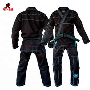 Judo kimono's เครื่องแบบผู้ใหญ่ IJF judo GI w/ preshrunk Fabric & ฟรีเข็มขัด BJ Jiu Jitsu judo jgi bjgi - Product Image 6