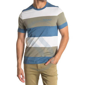 เสื้อยืดผู้ชายพิมพ์โลโก้ตามสั่ง ผ้าฝ้าย 100% เป็นมิตรกับสิ่งแวดล้อม แห้งเร็ว แขนสั้น สำหรับวิ่ง - Product Image 4