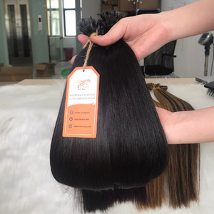 100% vierge Remy vietnamien droite Extensions de cheveux Double dessiné kératine naturelle de haute qualité cheveux humains toutes les couleurs adaptées - Product Image 4