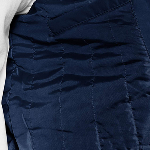 Chaqueta cortavientos de satén y nailon para hombre, cazadora con bloques de Color - Product Image 5