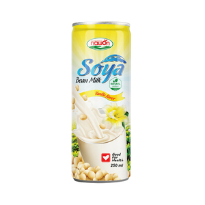 Leche de Soya de 250 ml con Sabor a Vainilla, Bebida de Soya, Fabricante de Bebidas OEM ODM, Etiqueta Privada, Suministro a Granel Global - Product Image 1