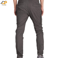 Pantalon cargo tactique décontracté à six poches, nouvelle conception, pour homme, léger, 100% polyester, taille élastique, séchage rapide, haute qualité, hiver