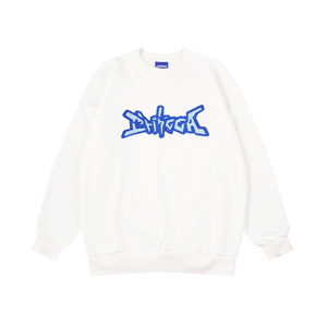 Ensemble polaire d'hiver 100% coton personnalisable unisexe sweat à capuche en chenille brodé technique à manches longues et col à capuche - Product Image 1