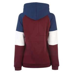 Survêtement à manches longues personnalisé de haute qualité pour femme, couleur unie, vêtements d'hiver chauds de grande taille avec logo personnalisé - Product Image 3