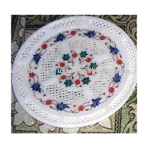 Marbre Décoratif Sculpté Plaque - Product Image 1