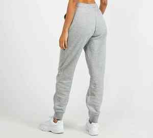 Pantalones de chándal informales de secado rápido para mujer hechos a medida al mejor precio, pantalones transpirables con cordón de estilo frontal plano de Color sólido - Product Image 3