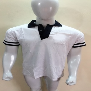 Polos pour hommes personnalisés de couleur différente avec col et manchettes OEM - Product Image 2