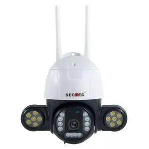 Sectec yeni ürün HD 5MP güvenlik kamerası açık Dome güvenlik gözetleme kablosuz IP kamera Ptz kamera 5mp