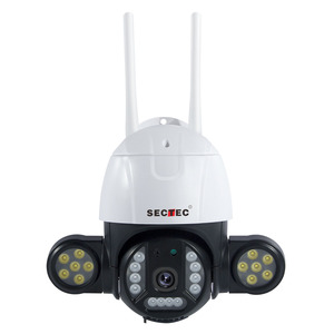 กล้องวงจรปิด Sectec รุ่นใหม่ HD <span class=keywords><strong>5MP</strong></span> กล้องโดมรักษาความปลอดภัยภายนอกอาคาร กล้อง IP ไร้สาย กล้อง PTZ <span class=keywords><strong>5MP</strong></span> - Product Image 1
