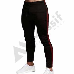 High Quality <b>Men's</b> Casual Sweatpants Lightweight Woolen Cotton Plain Dyed for Summer <b>on</b> Sale at Cheap Rate - Product Image 4