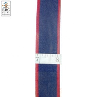 Ruban tissé OEM écologique en moiré pour médailles, accessoires d'uniforme personnalisés, ruban de grade personnalisé de haute qualité