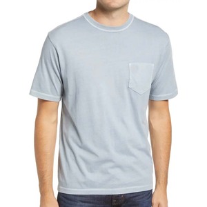Camiseta clásica 60% algodón/40% poliéster para hombre, camisa con estampado de pantalla de Escritura, cuello redondo, manga corta y larga - Product Image 1