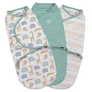 Envoltura ajustable para bebé de algodón orgánico 100% con etiqueta de logotipo personalizado y envoltura para bebé de embalaje - Product Image 2