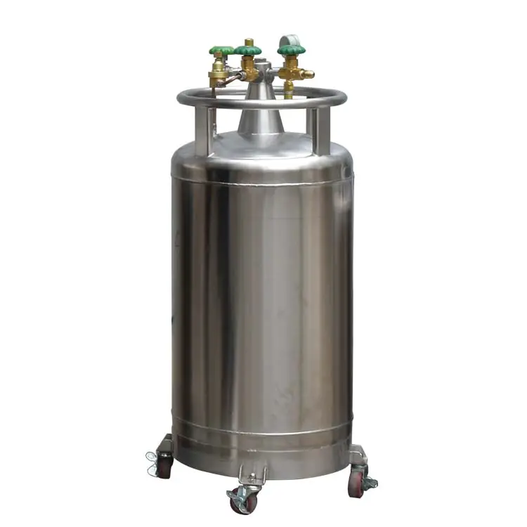 150 л ISO стандартные криогенные использованные резервуары для жидкого азота на продажу