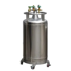 150l ISO standard cryogenic used liquid nitrogen tanks for sale