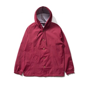 Chaqueta Cortavientos con Capucha, Estilo Urbano, Impermeable y Reversible, Ecológica, de Secado Rápido, 100% Poliéster - Product Image 3