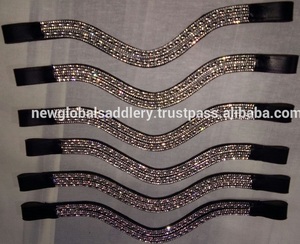 VENDER Bling cuero Browbands colorido IN; dólar 3 tamaños COB completo Shetland - Product Image 2