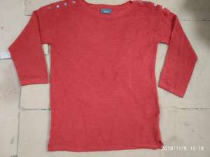 Suéteres Casuales de Algodón para Mujer y Niña, Manga Larga, Cuello Redondo, Estilo Business, Lote de Bangladesh, Últimos Diseños - Product Image 6