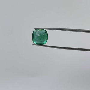 Esmeralda de 3,56 quilates con corte de cojín Premium de alta calidad de Zambia Natural para la fabricación de joyas y anillos - Product Image 6