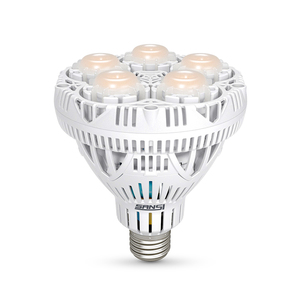 Bombilla de Cultivo <span class=keywords><strong>SANSI</strong></span> de Espectro Completo de 24 W, 30 W, 36 W en Blanco para Plantas de Jardín Urbano, 15 W - Product Image 1