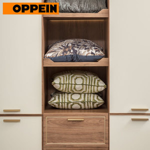 For Custom Made Extendable Modern <strong>Flat</strong> <strong>Pack</strong> Glass Door Thermofoil <strong>Wardrobes</strong> for Bedroom and Hotel Use - Product Image 3