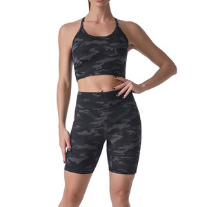 Shorts de gymnastique moulants et personnalisés, taille haute, pour femmes, vêtements de Fitness et de Yoga, vente en gros, - Product Image 1