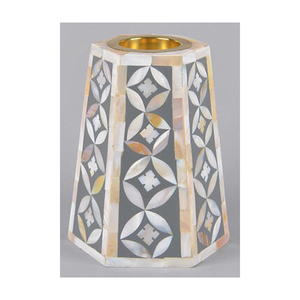 Different Shape Beautiful Mother Of Pearl Bone Inlay Bakhoor Burner - Product Image 1