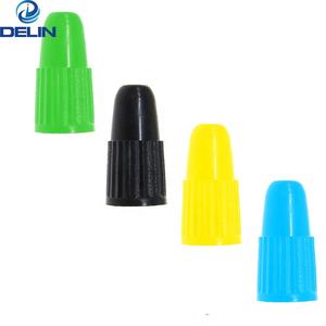 Cache-<span class=keywords><strong>valve</strong></span> de pneu de vélo en plastique coloré noir, type <span class=keywords><strong>Presta</strong></span> - Product Image 4